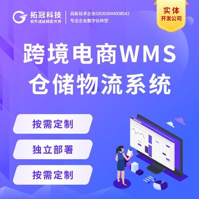 WMS仓储管理系统后台管理软件工厂数字化系统定制开发